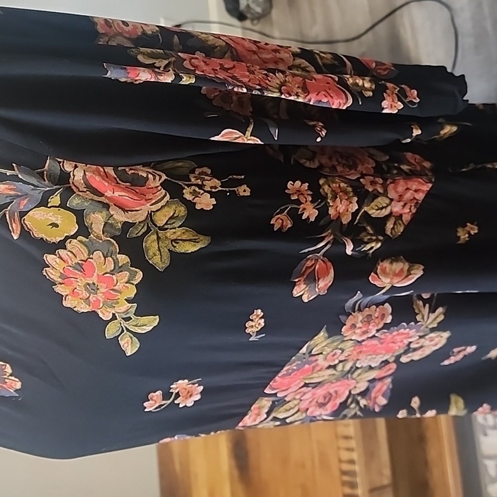 🔆Free People Black Floral Dress🔆 - Picture 5 of 5